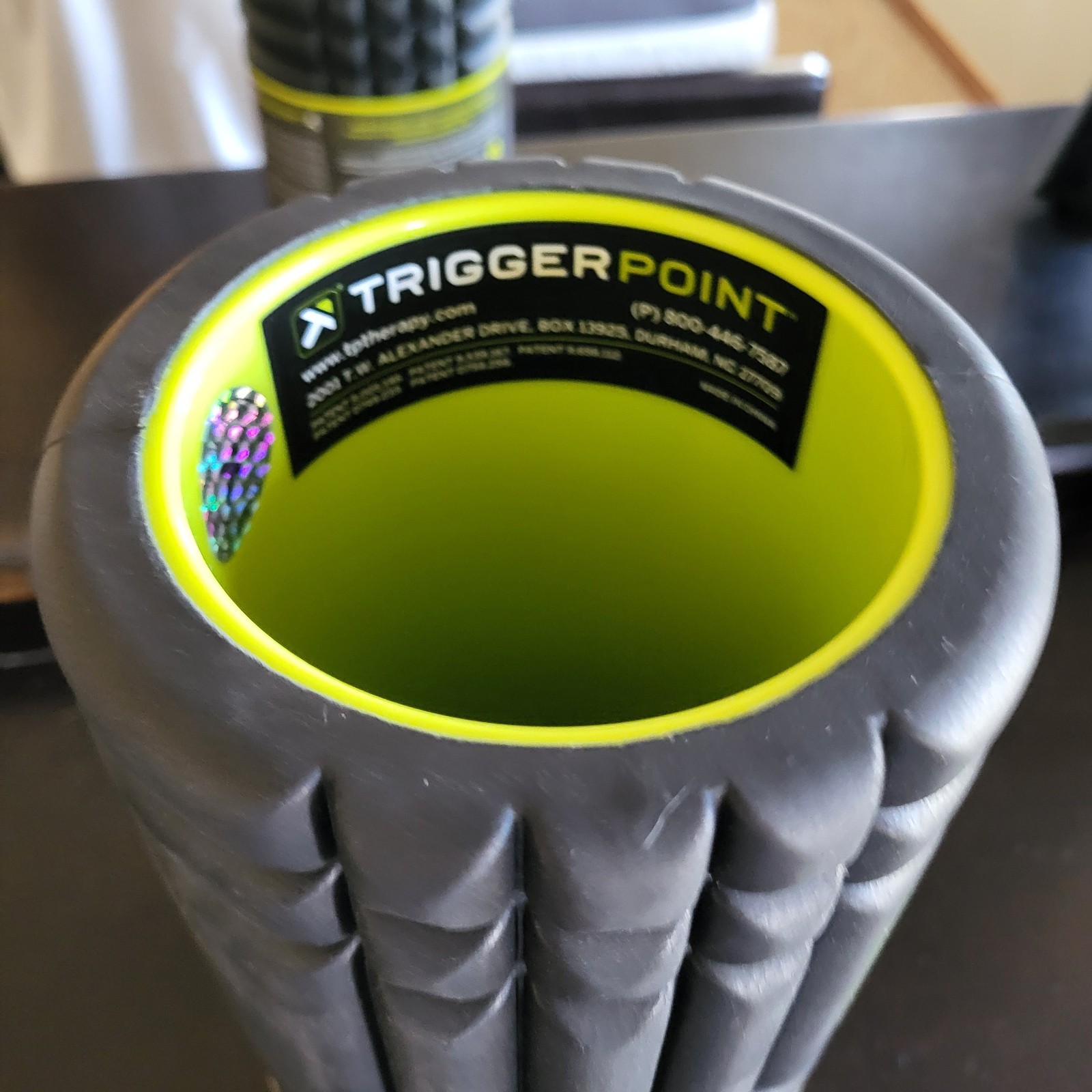 Trigger Point Performance 13" The Grid Revolutionary 5.5" Foam Roller Green -NEW