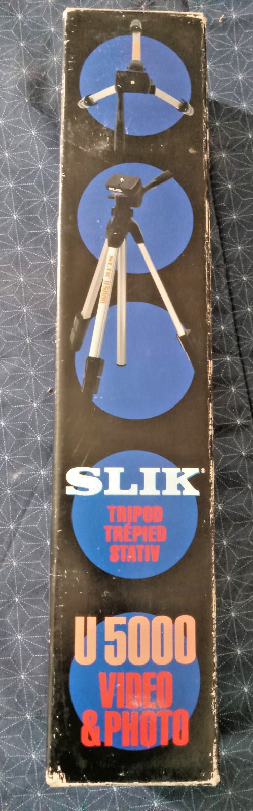 Slick U5000 Tripod for ideo or Photo Very Good Condition