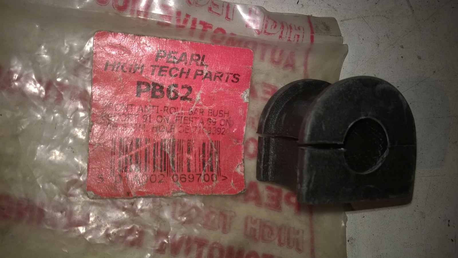 PEARL ANTI ROLL BAR BUSH PB62
