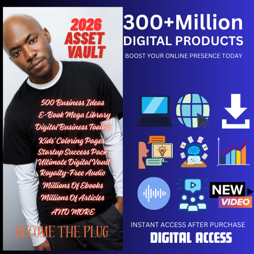 ⭐300 Million Digital Products PLR & MRR Mega Vault-Build Your Passive Income⭐
