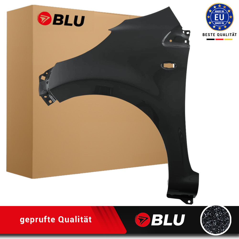 Fender For Citroen C1 EXZ Left Black 05-14 Front Painted New