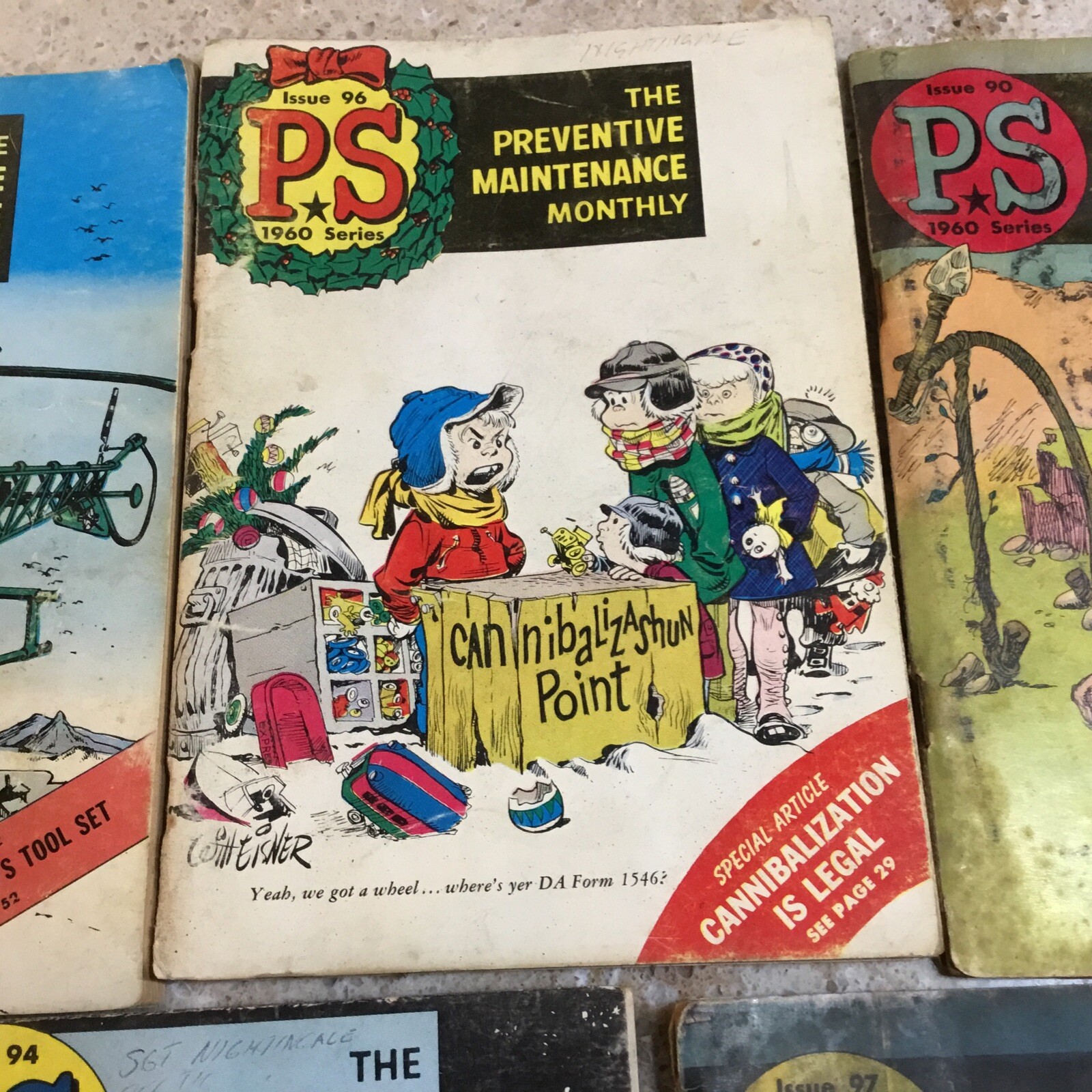 1960 Preventive Maintenance Military Magazines