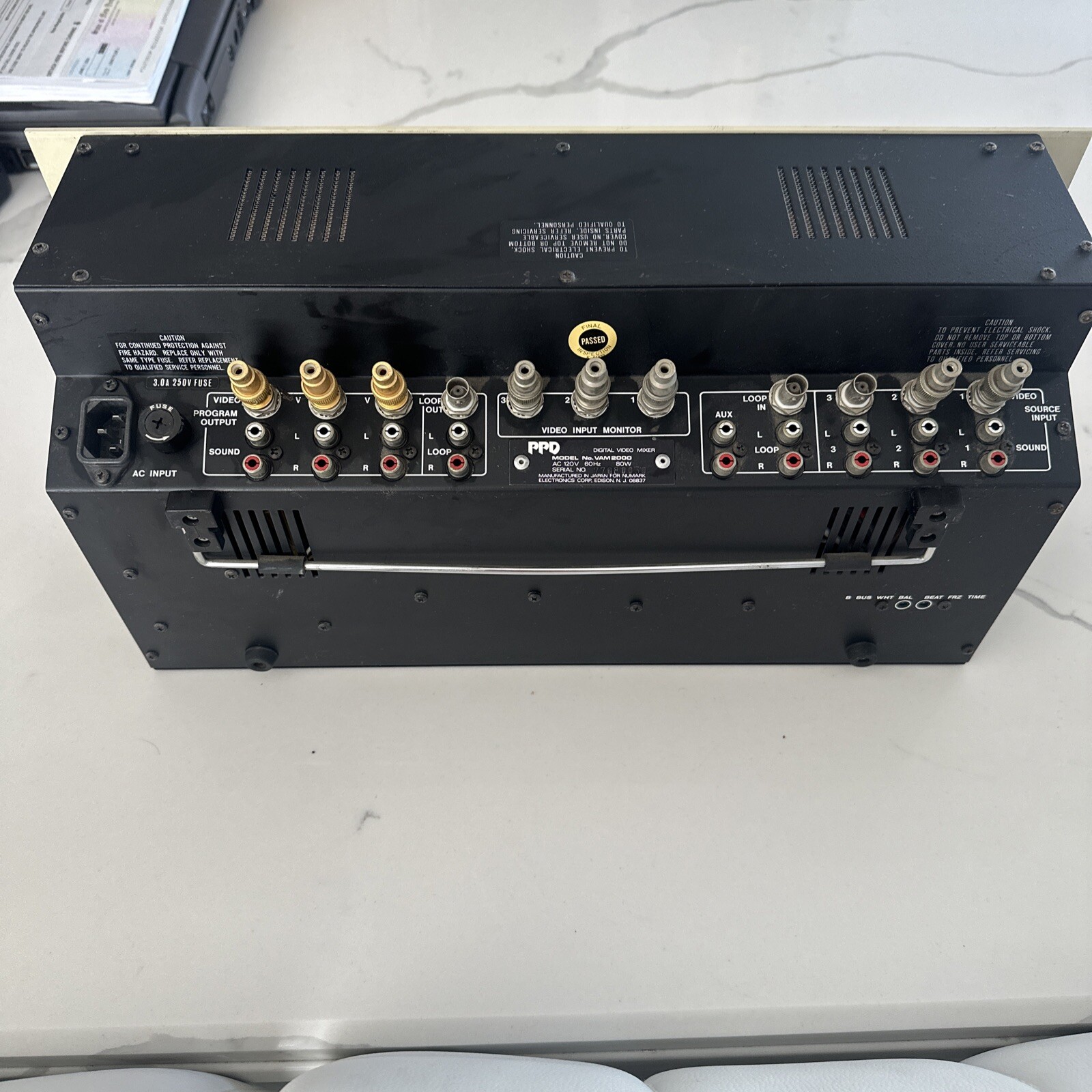 PPD Digital Video Mixer VAM2000 UNTESTED