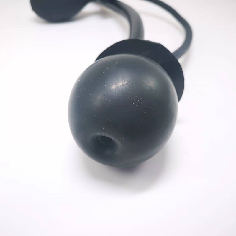 Latex Inflatable Insert Mouth Gag Irrigation Pipe Binding Restraints Games Ball