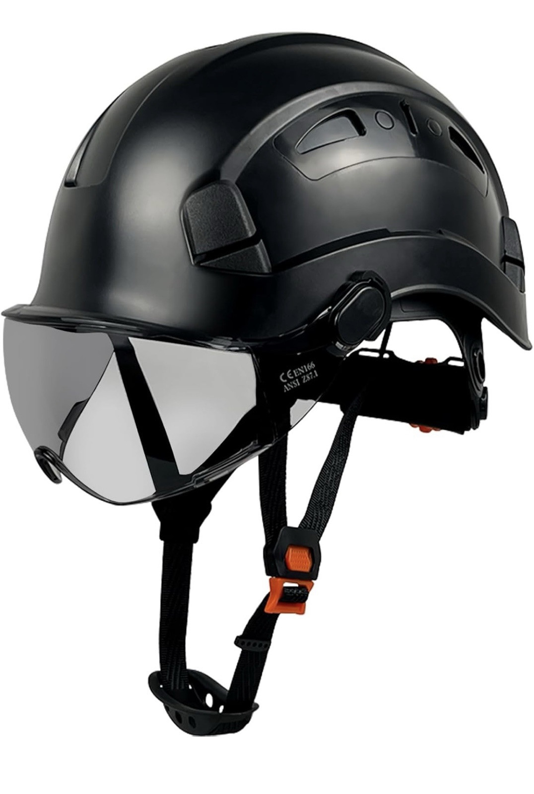 DarlingSafe Hard Hat W/Visor  - OSHA ANSI Z89.1 Approved Construction (OPEN BOX)