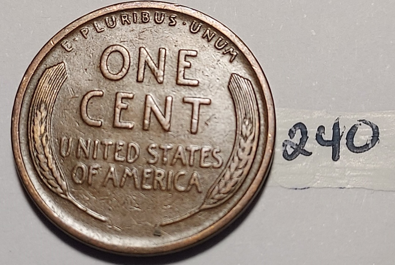 1928-D Lincoln Wheat Cent Extremely Fine #240