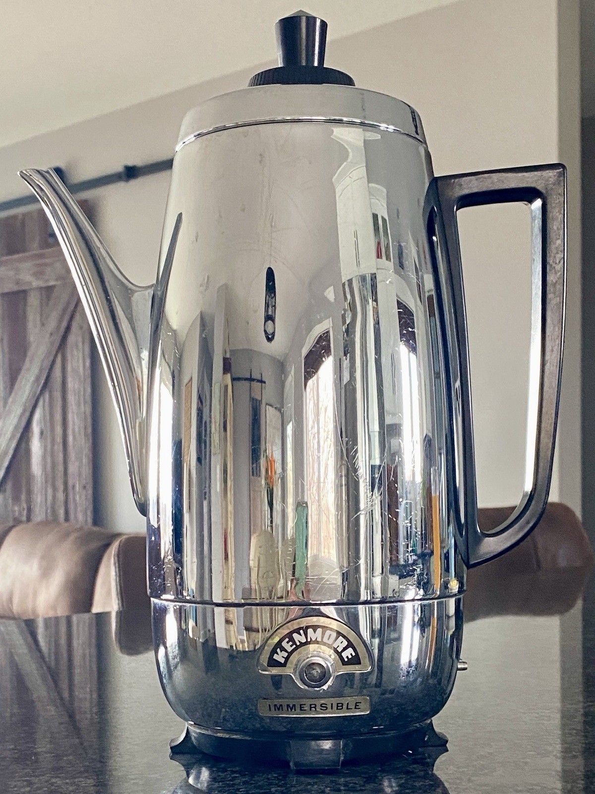 Vintage Kenmore Immersible Electric Coffee Percolator Complete TESTED WORKS