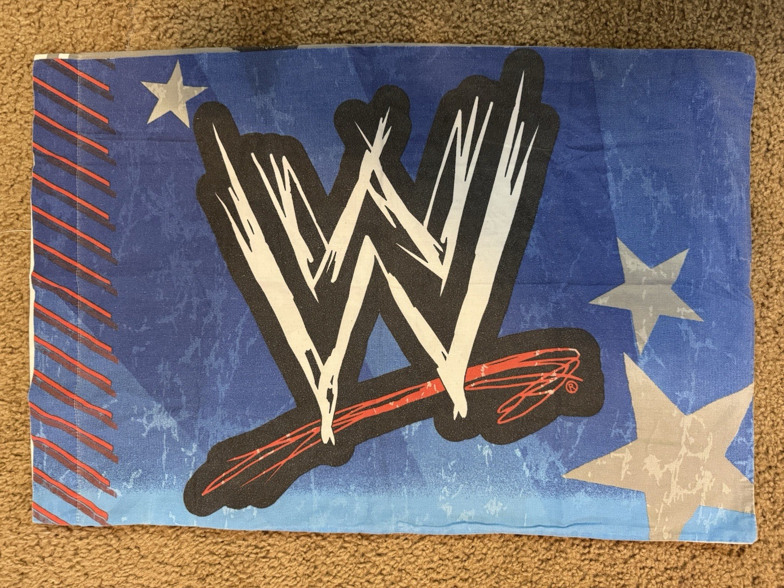 WWE Triple H And John Cena Pillowcase 2008 Vintage