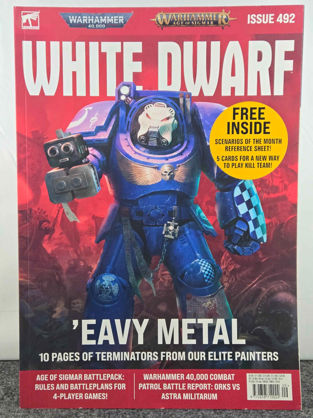 Games Workshop White Dwarf Magazine Issue 492