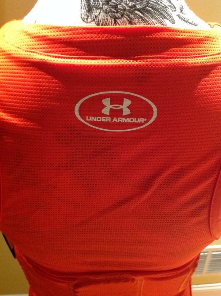 Under Armour Men's UA Compression Basketball MPZ Orange Size Medium