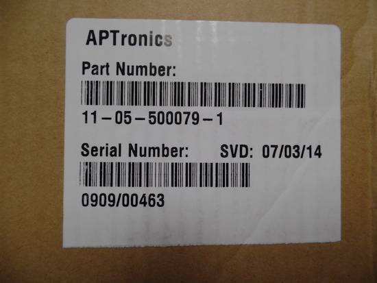 APTRONICS 11-05-500079-1 AC POWER SUPPLY NEW