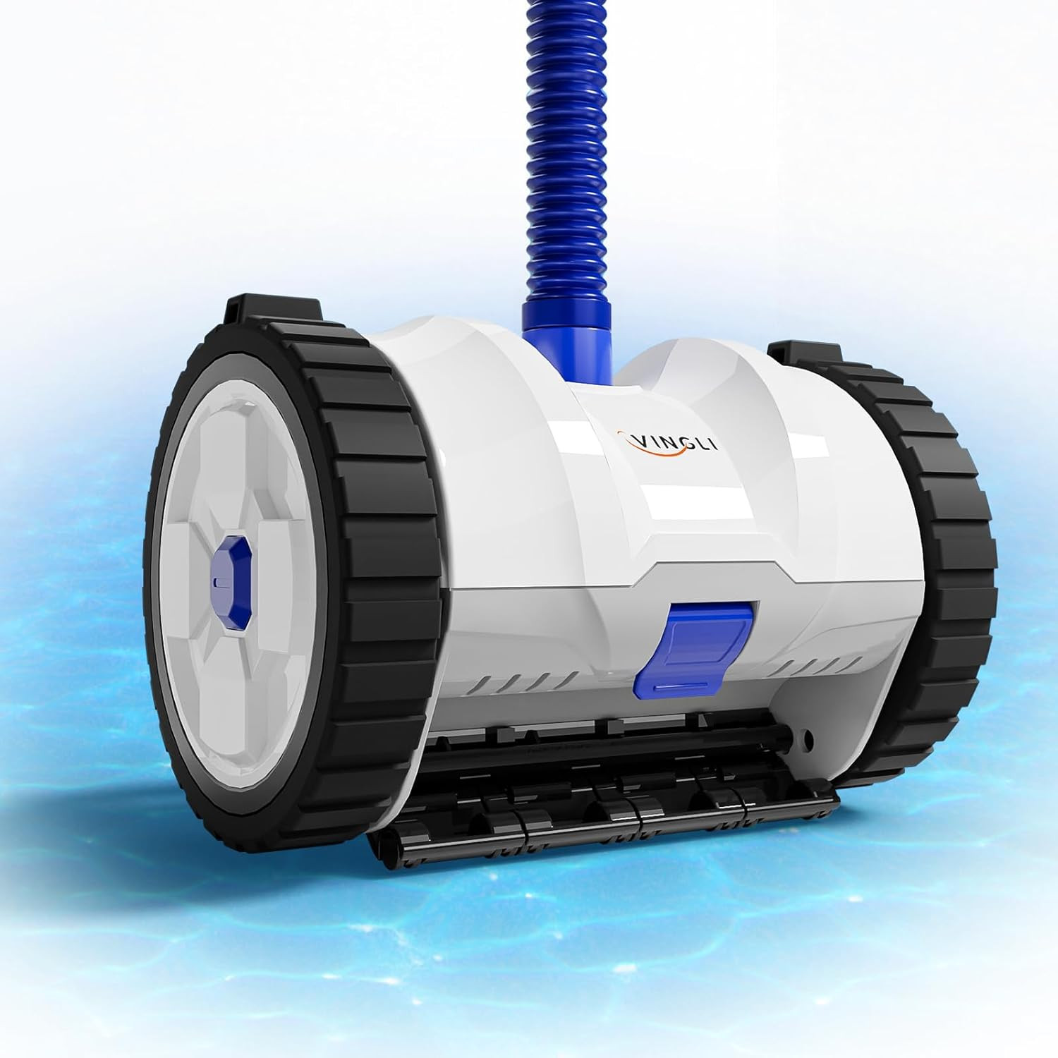 2025 Upgrade Automatic Pool Vacuum Cleaner with 39.6ft Tangle-Free Hose