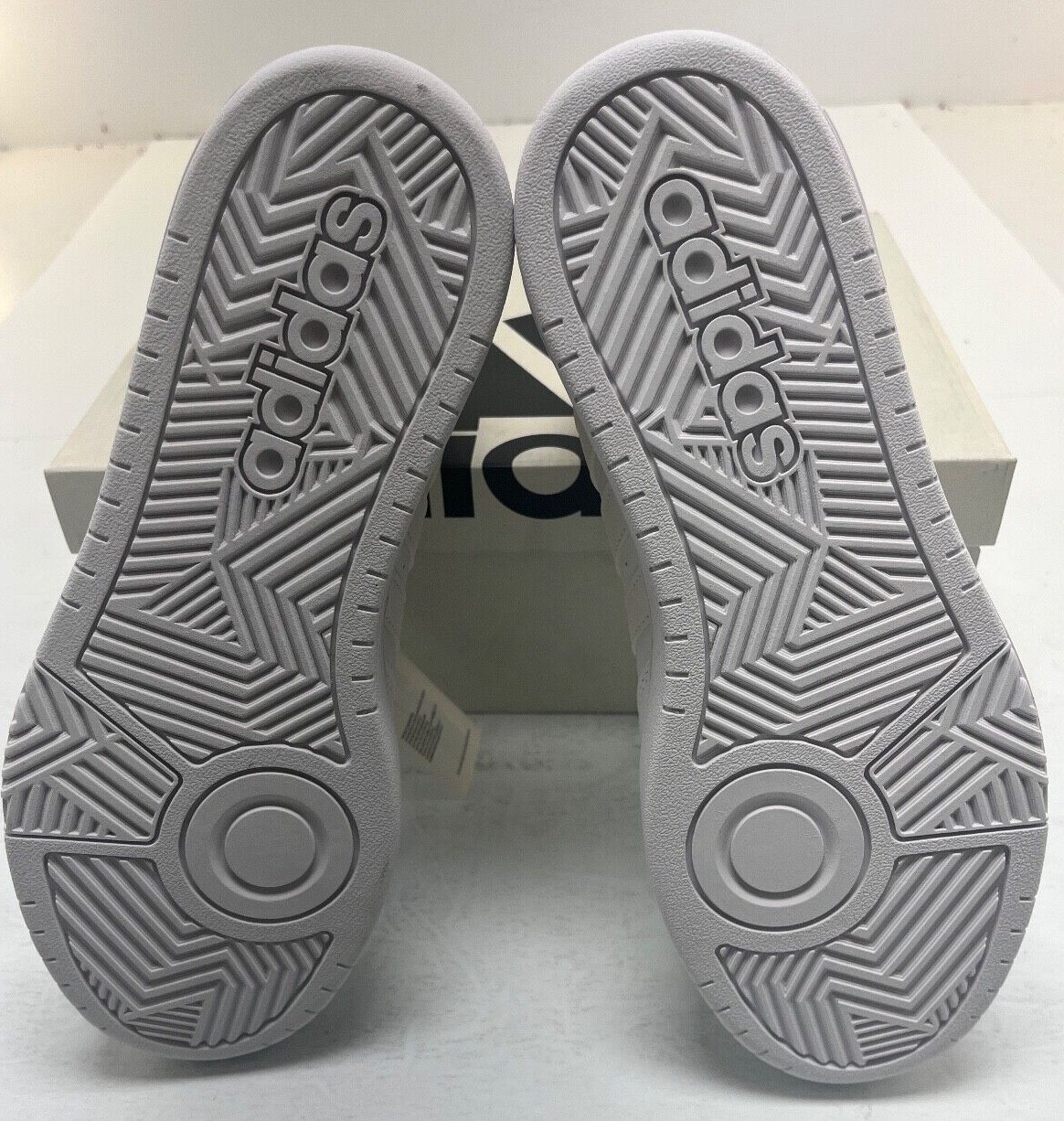 ADIDAS Mens Hoops 3.0 MID White /White Basketball Shoe ID9838 NWD Free Shipping