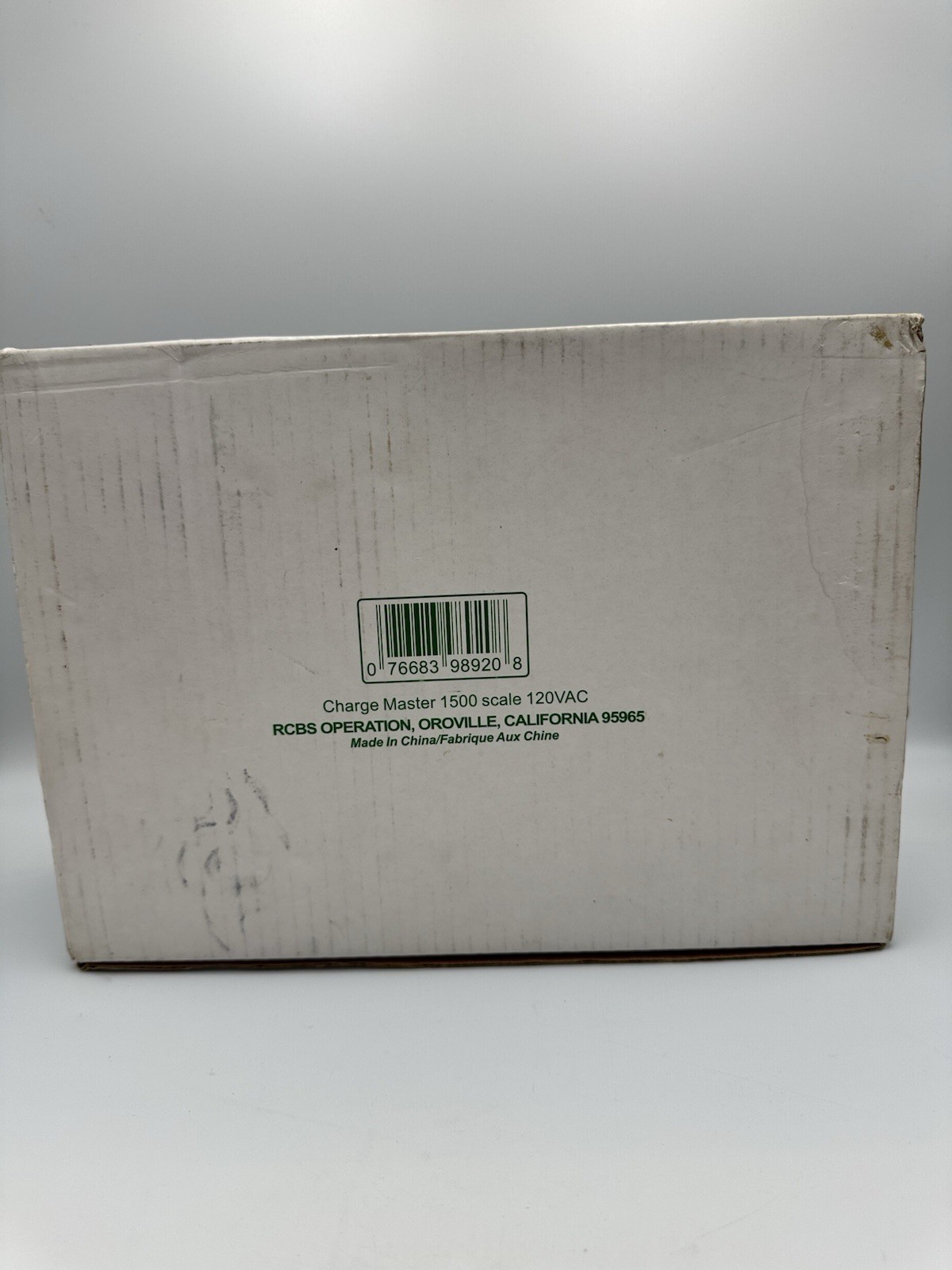RCBS Charge Master 1500 Digital Powder Scale Dispenser Digital Display Open Box
