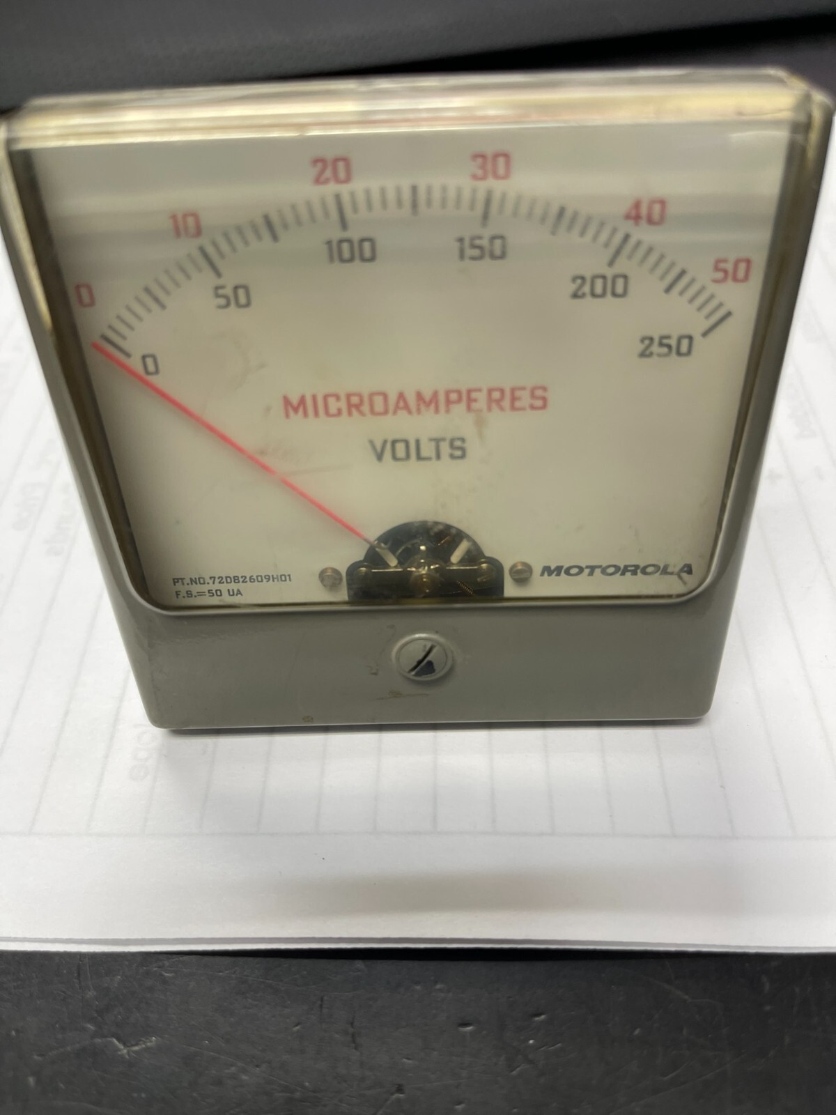 SIMPSON METER 600 MILLIAMPERS