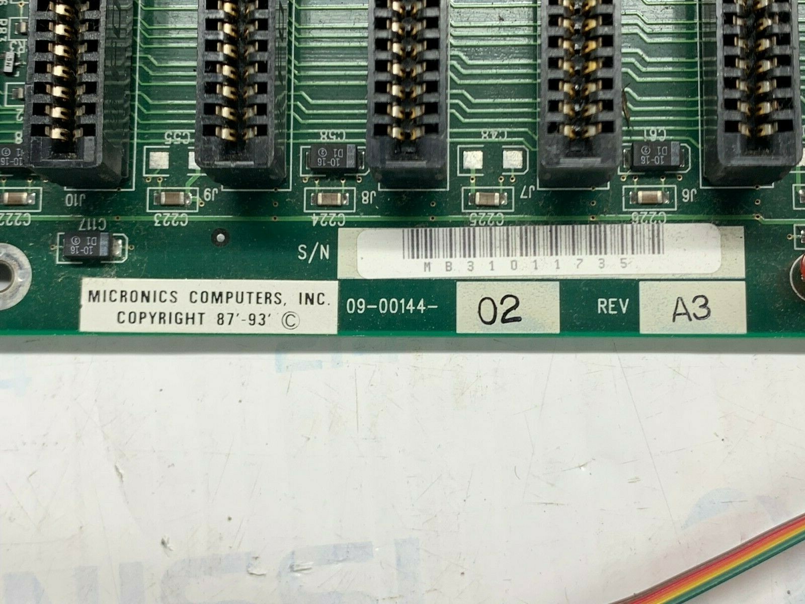 MICRONICS COMPUTER 47-0019-054 BOARD