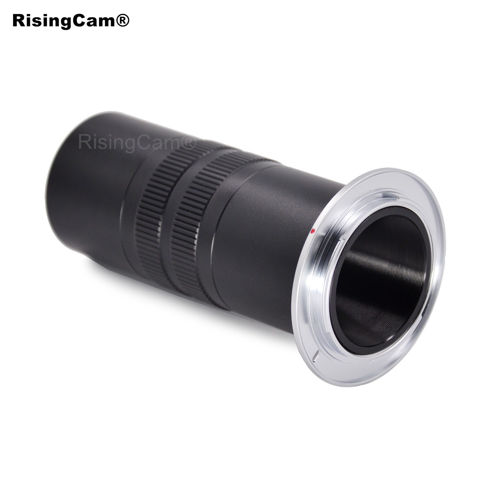 Focusable F mount to C mount microscope adapter compatible for Nikon DSLR Camera