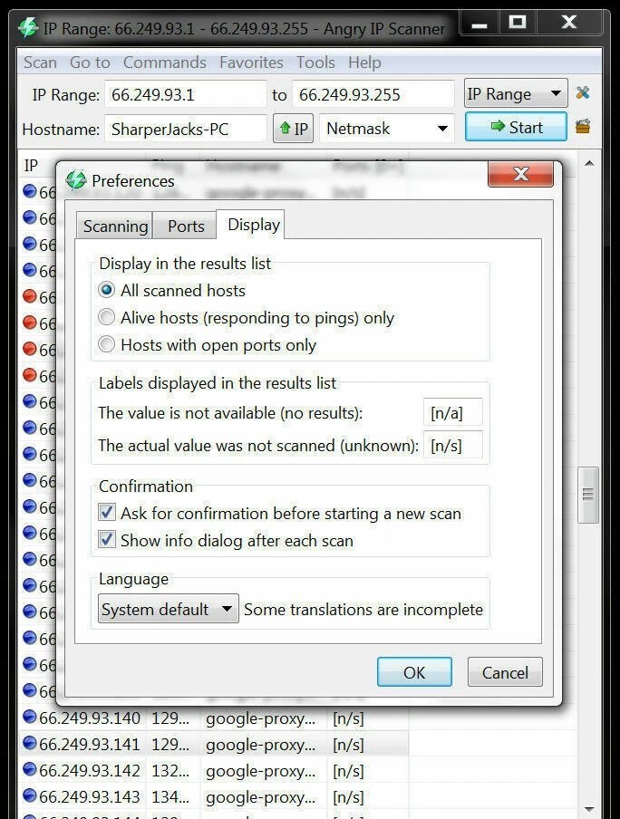 Angry IP Scanner ~ Full Network Scan & Port Scanner Software PC for Windows ~ CD