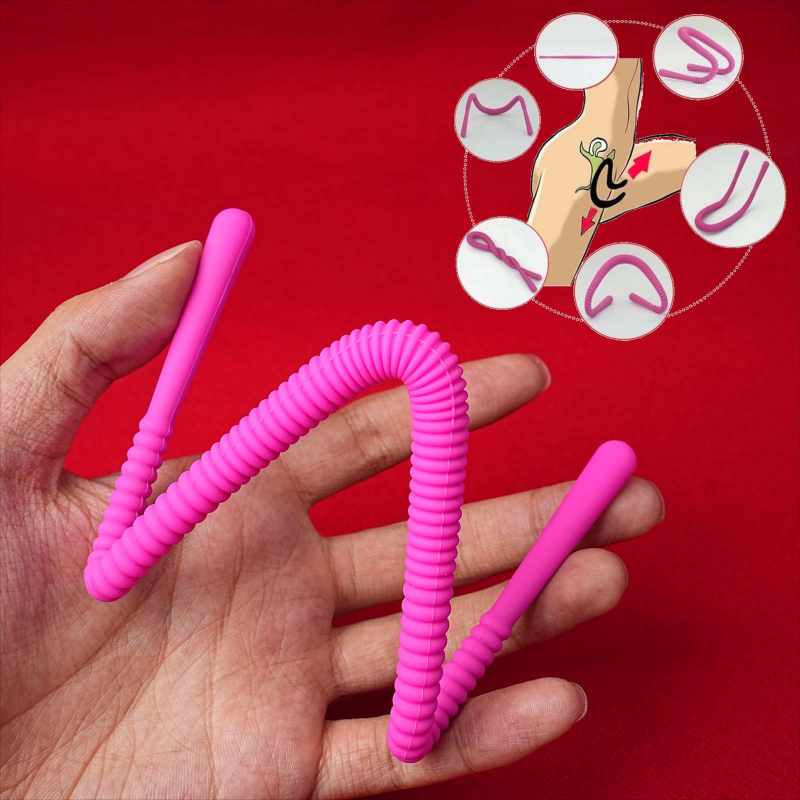 Labia Clamps Spreader G-spot Clitoris Sex Toys Vaginas Speculum BDSM Pink Women