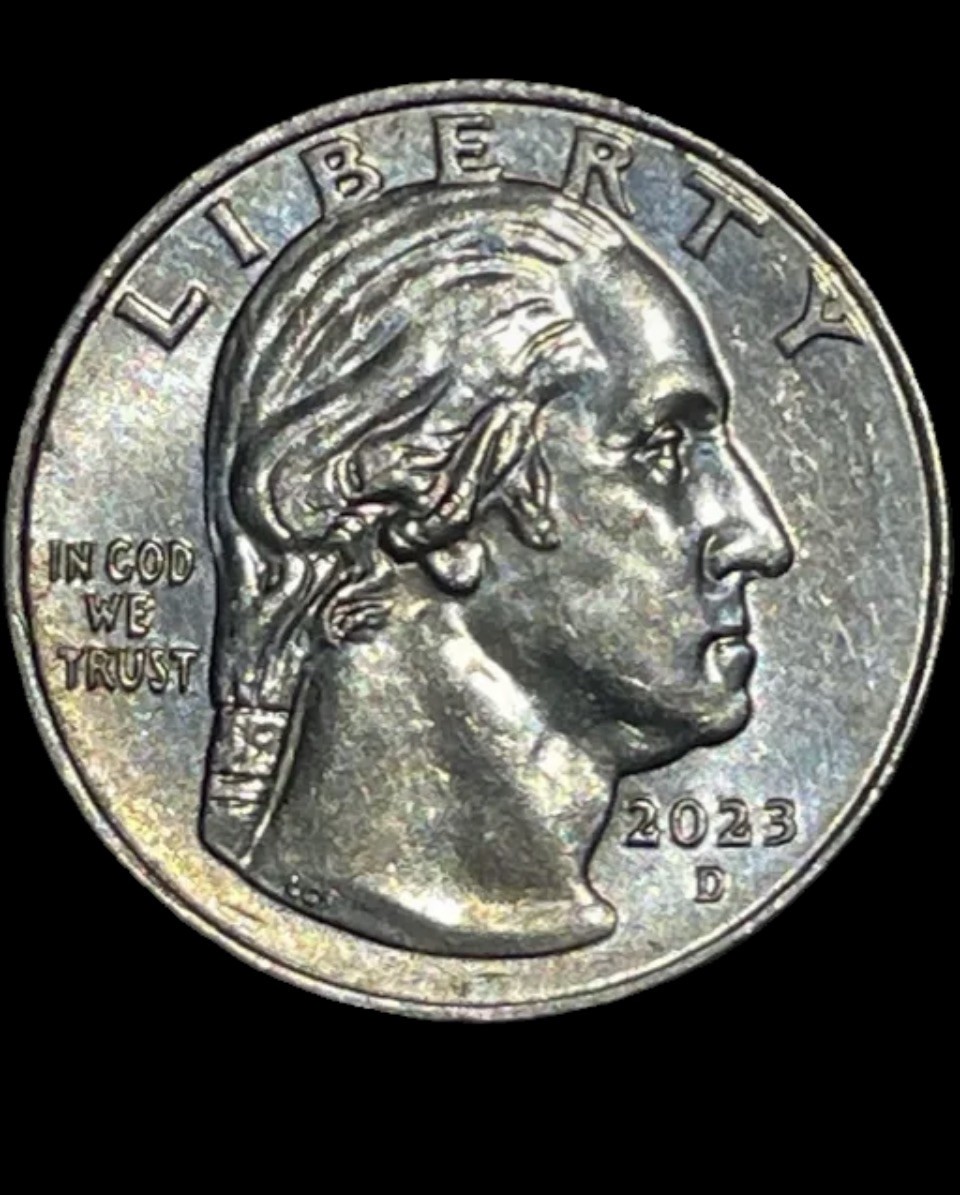 2023 D Jovita Idar Quarter Mint Errors “Mustache Reverse” & "IN COD WE TRUST"
