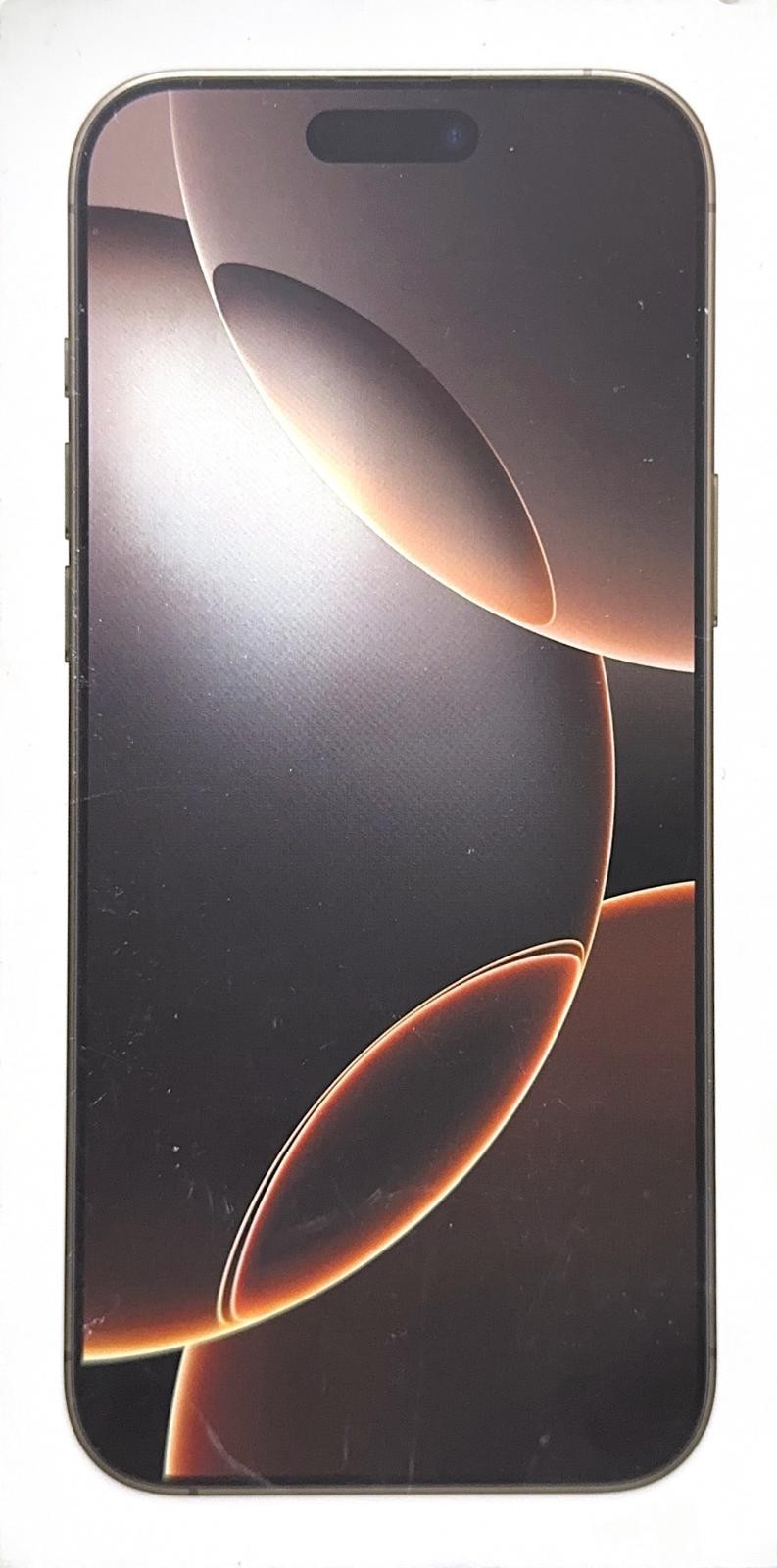 Original Apple Empty Box for iPhone 16 Pro Max, Desert Titanium