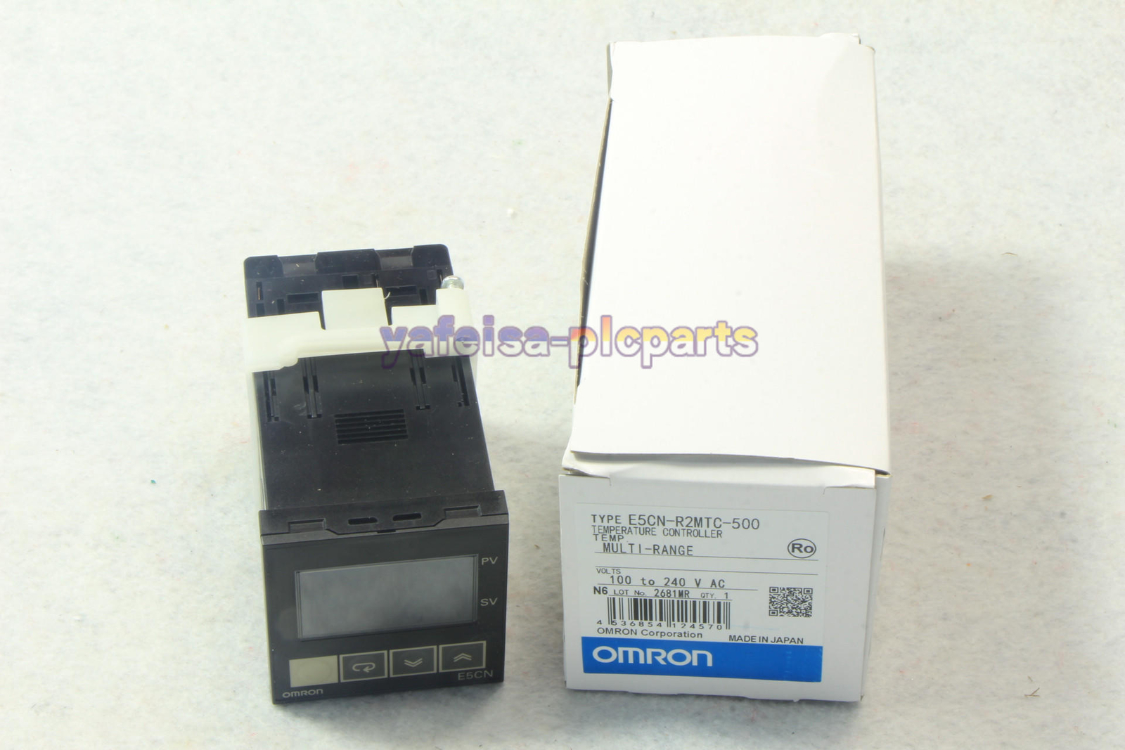 New Omron Temperature Controller E5CN-R2MTC-500 100-240VAC