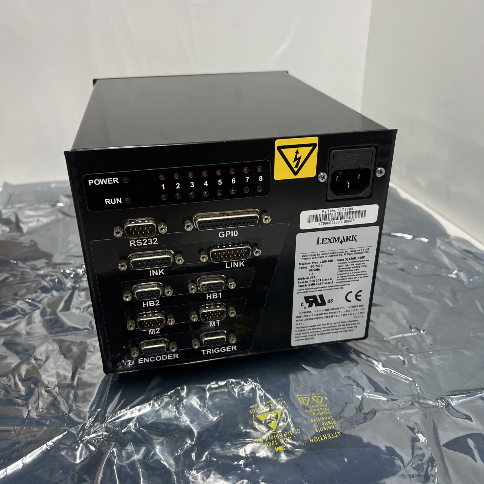 LEXMARK 72G1799 POWER UNIT ASSEMBLY
