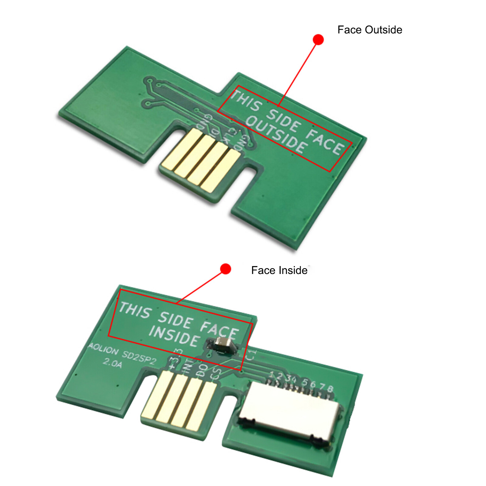 SD2SP2 Micro SD Card Reader Serial Port 2 for NGC Gamecube Games Console