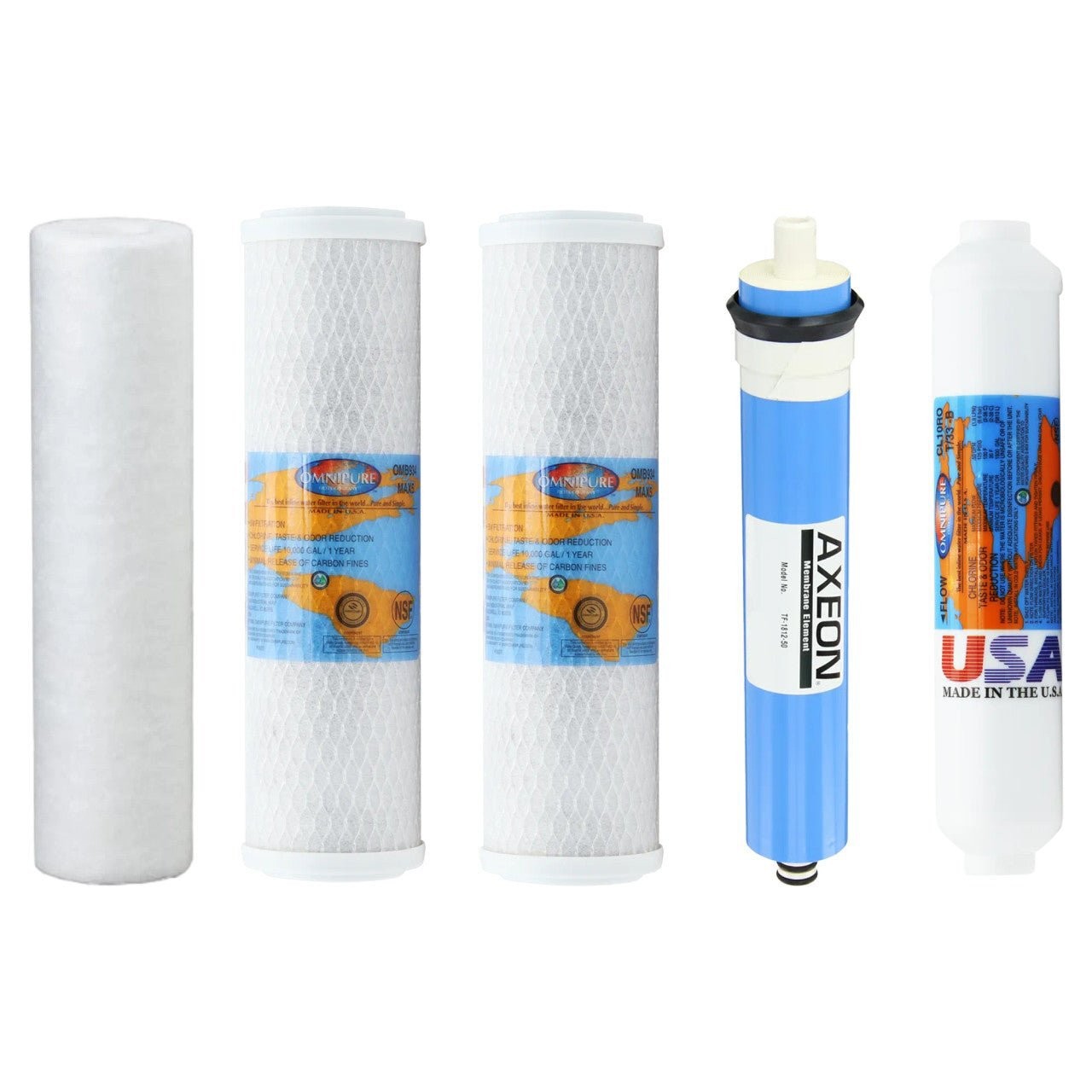 Proline Gold RO Filter Replacement Kit with RO Membrane