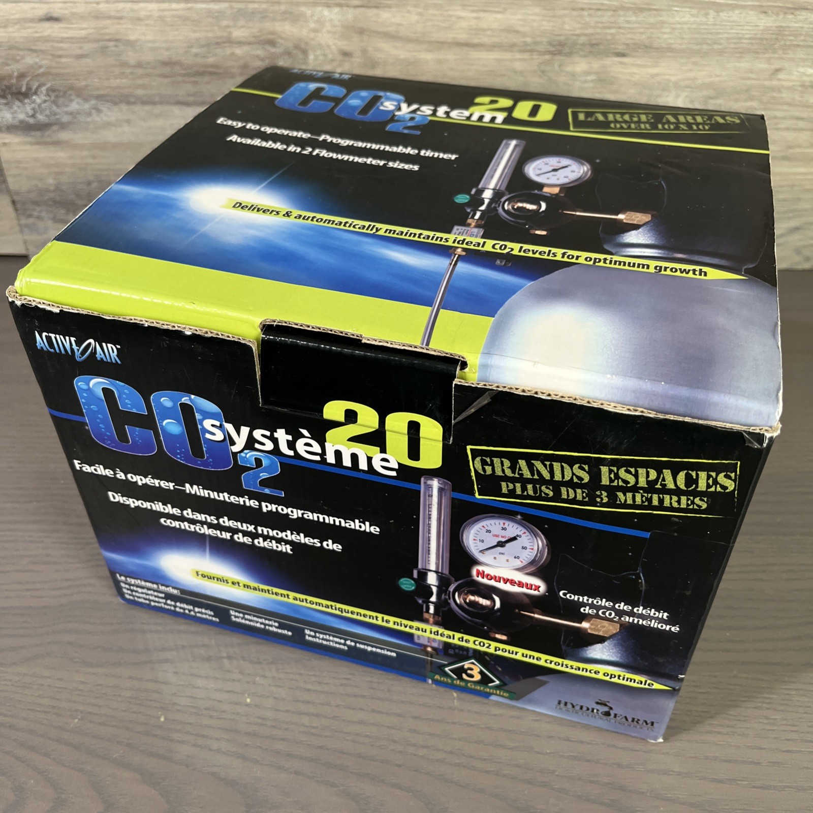 Active Air CO2 System 20 For Large Areas Timer Included NIOB