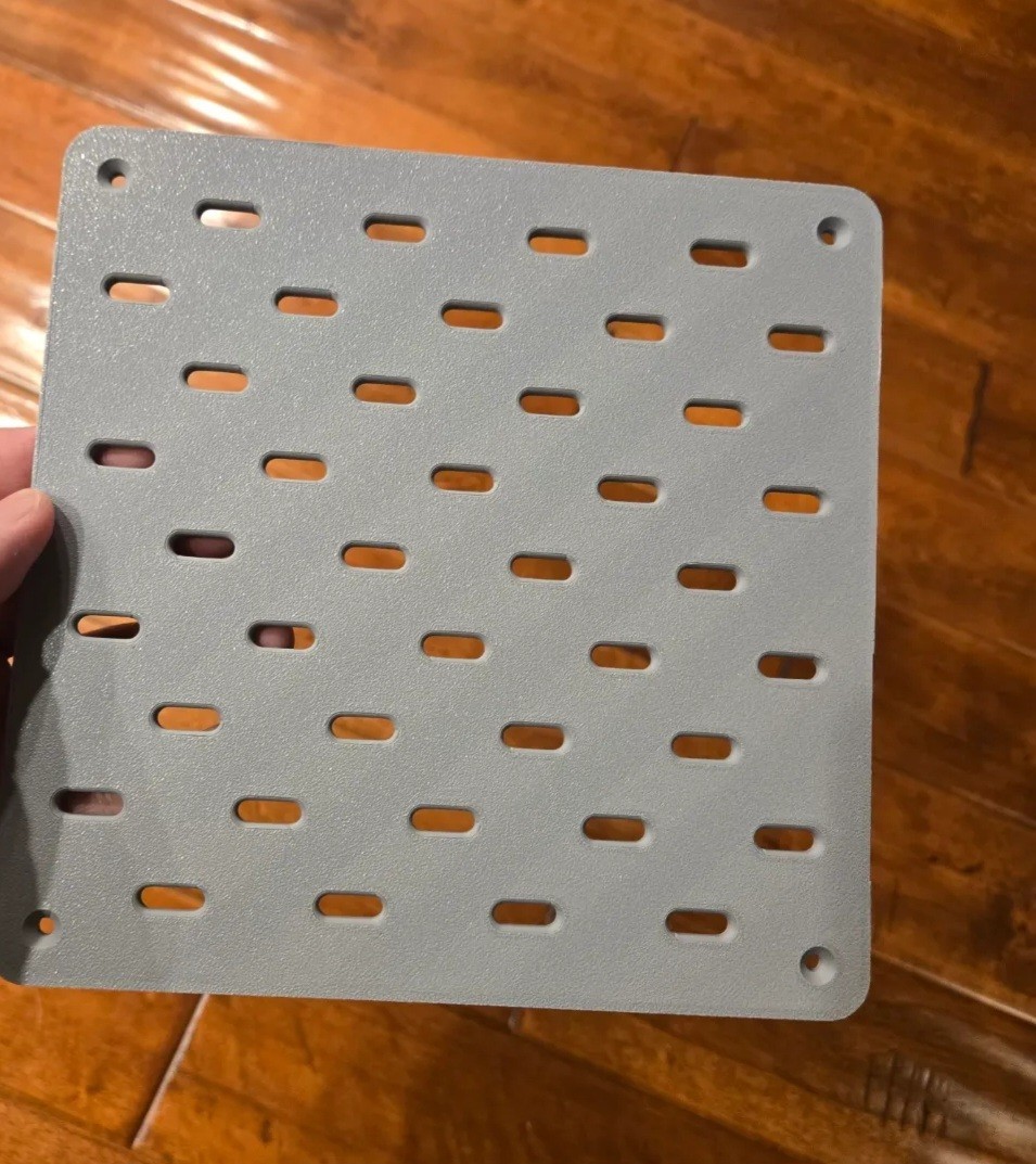 Pegboard Panel 3D Printed