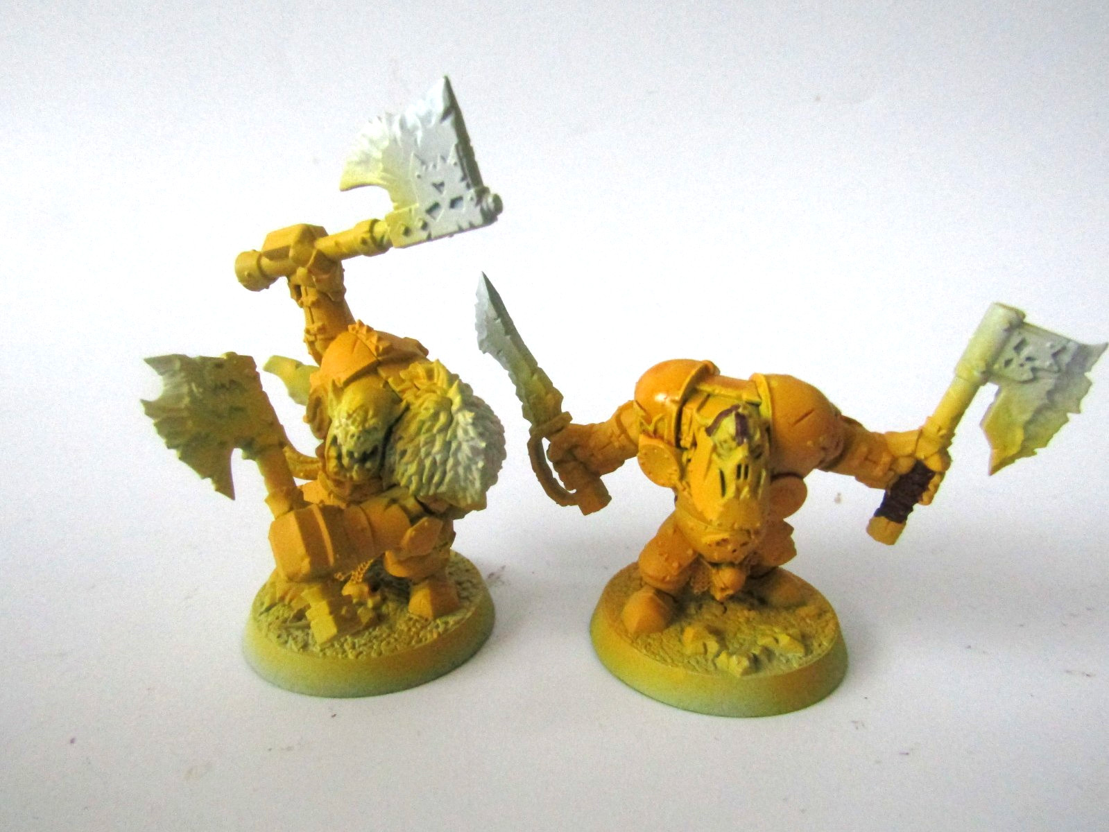 A3 WARHAMMER UNDERWORLDS - IRONSKULLS BOYZ BASE COATED