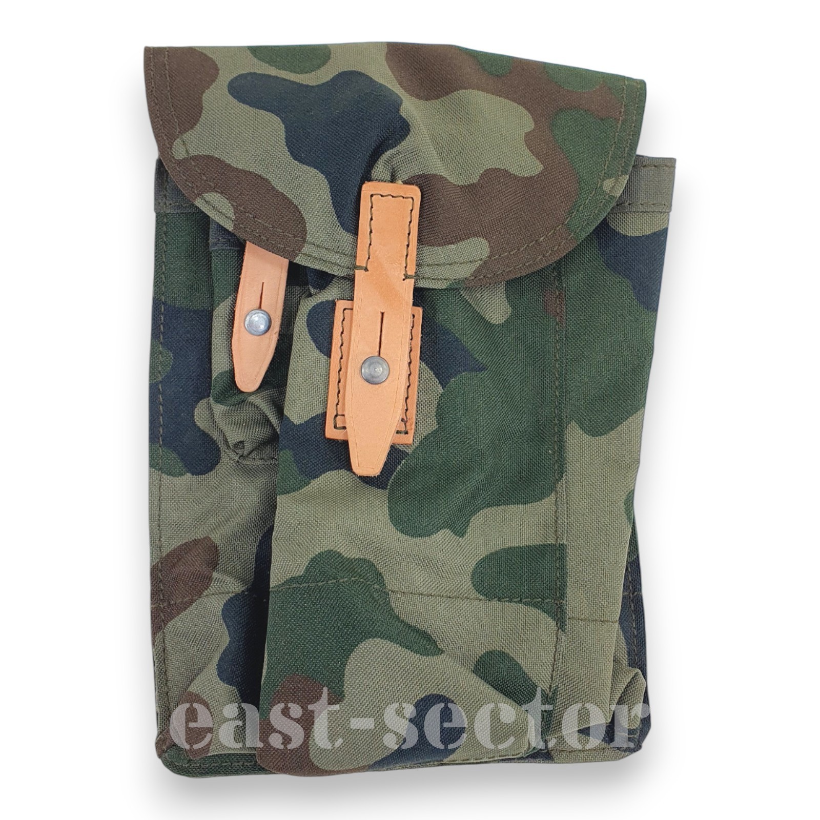 Military 3-cell Mag Pouch 7.62 5.56 Bag Woodland Camouflage wz93 Polish Army NOS