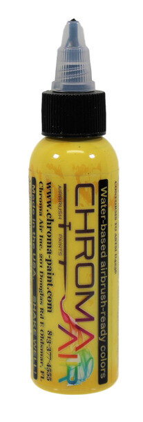 ChromaAir Water Based Universal Acrylic Urethane Airbrush Paint 2oz All Colors