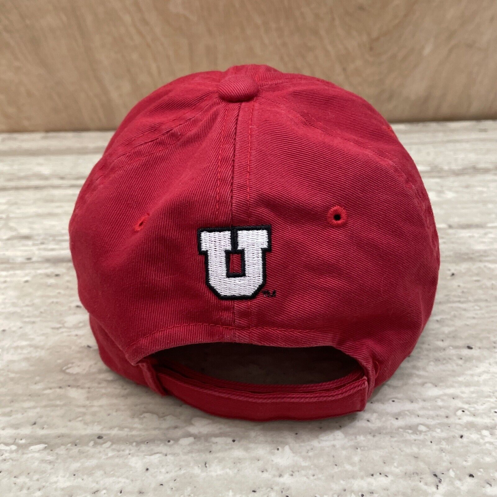 Utah Kids Baseball Cap Hat Red College Adjustable