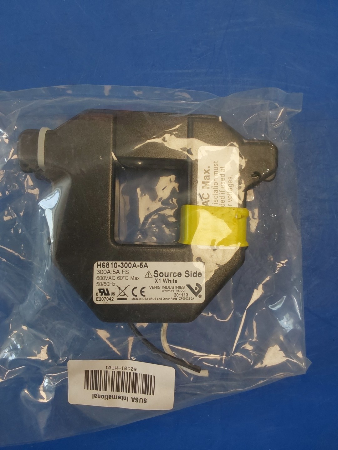 VERIS INDUSTRIES H6810-300A-5A CURRENT TRANSDUCER