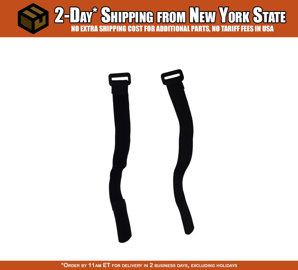Traction Hobby 1/8 Ford F150 Hook and Loop Battery Straps (2)