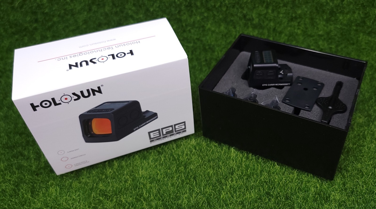 Holosun EPS Carry Red MRS Dot Sight 2 MOA Dot/32 MOA Circle - EPS-CARRY-RD-MRS