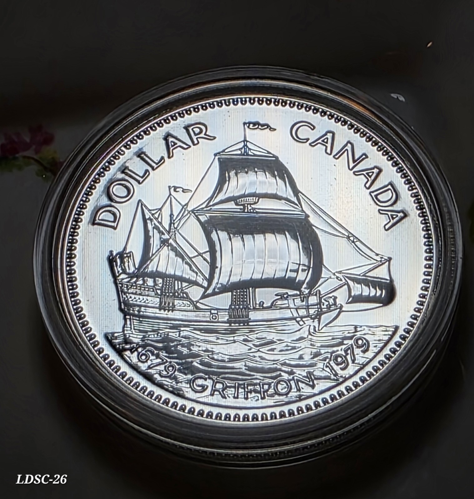 300th Anniversary of the Griffon1979 Proof Silver DollarMint Proof Finish Unc