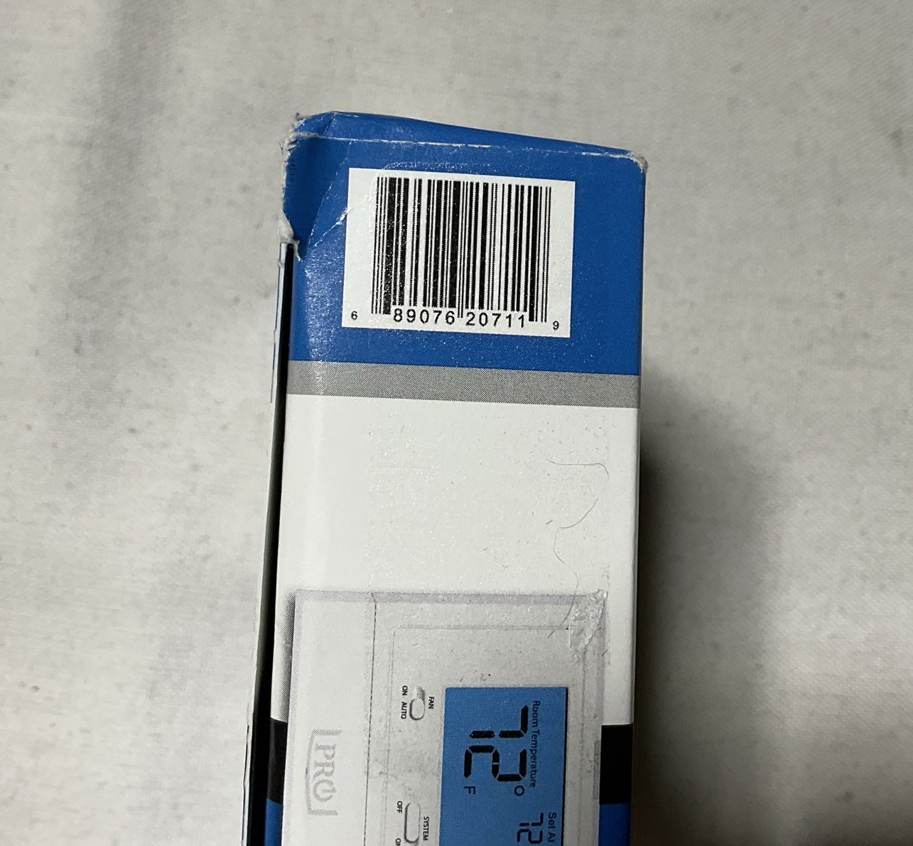 Pro1 IAQ T771 Non-Programmable Heat Cold Thermostat NO BATTERIES, OPEN BOX #1 A6