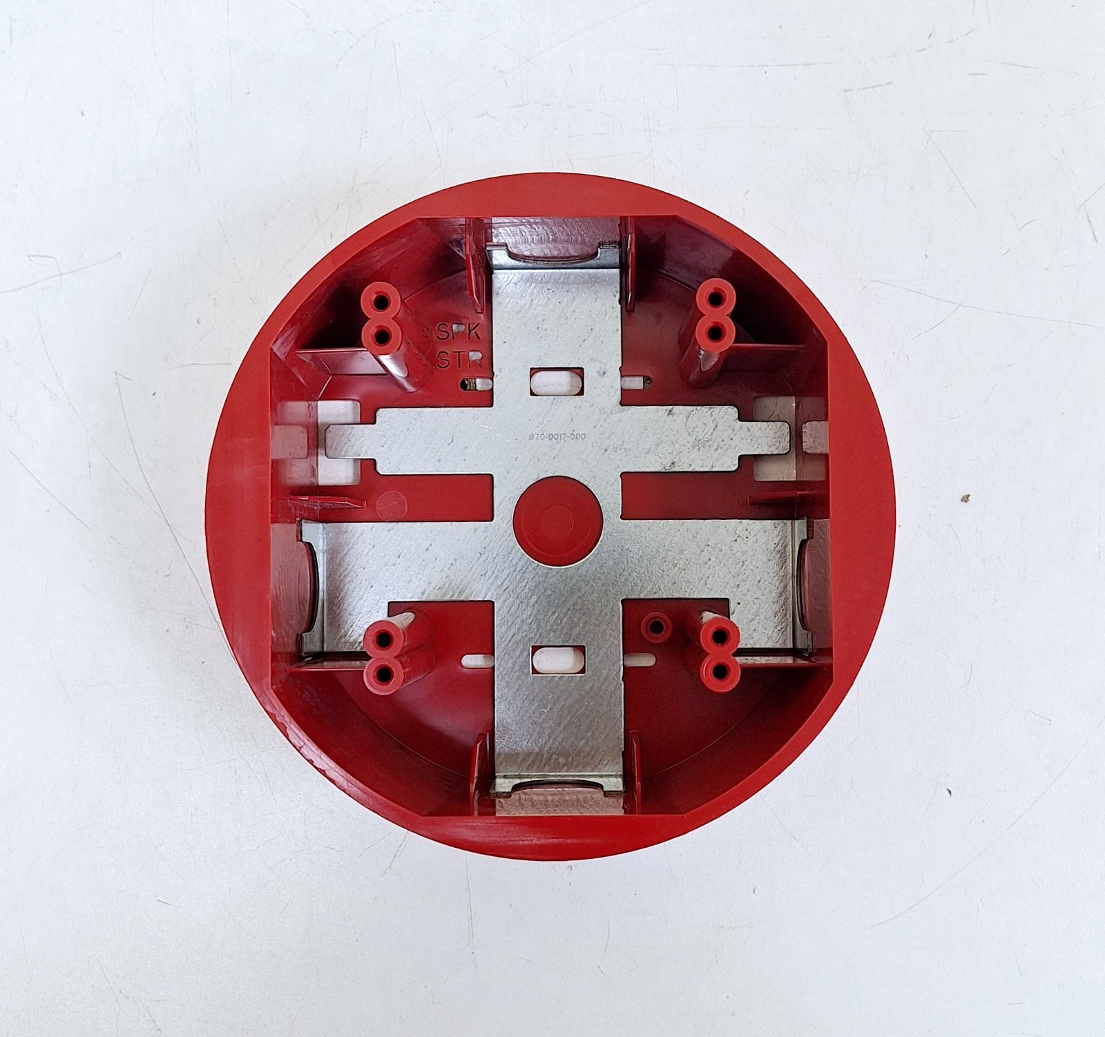 System Sensor SBBCR Ceiling Mount Back Box Red (Lot of 6 pcs)