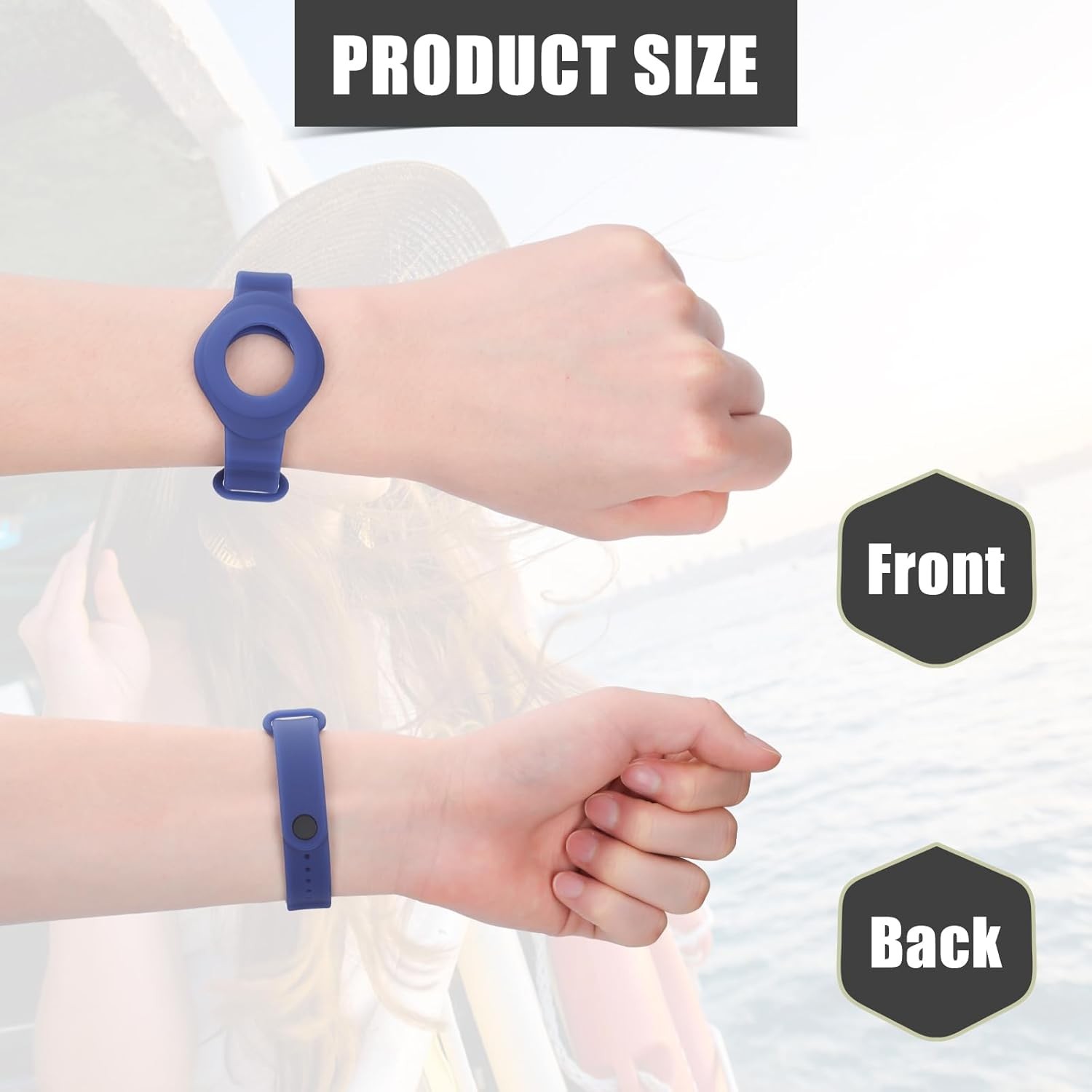 2pcs Holder for Princess Cruise Medallion, Adjustable Watch for...