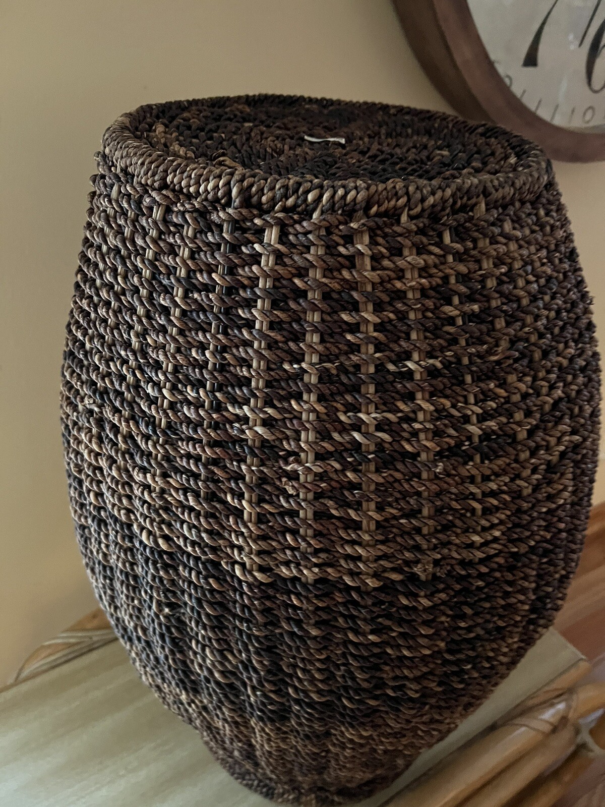 Crate And Barrel Large Floor Basket