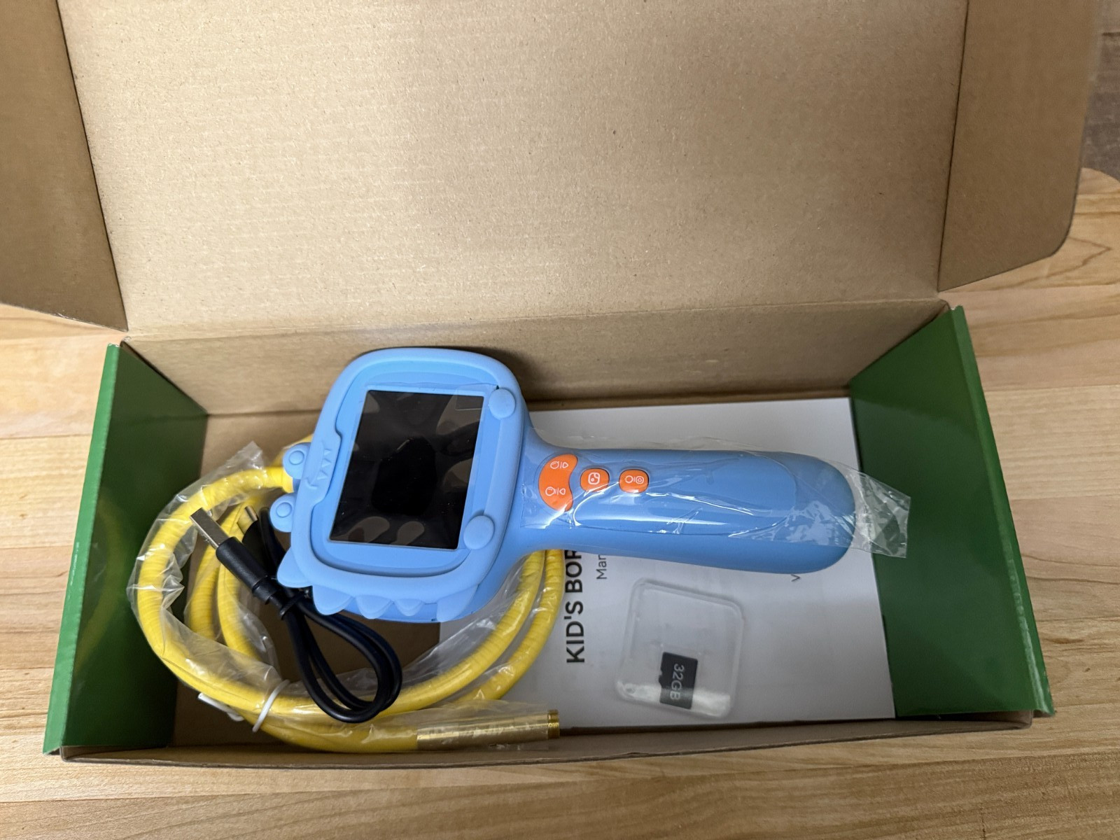 Kids Borescope Toy Camera with Light for 4-10 Years Old STEM Educational Science