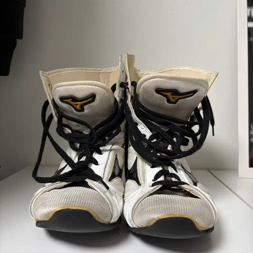 Mizuno Finisher Mid Boxing Shoes White 275 Size Official