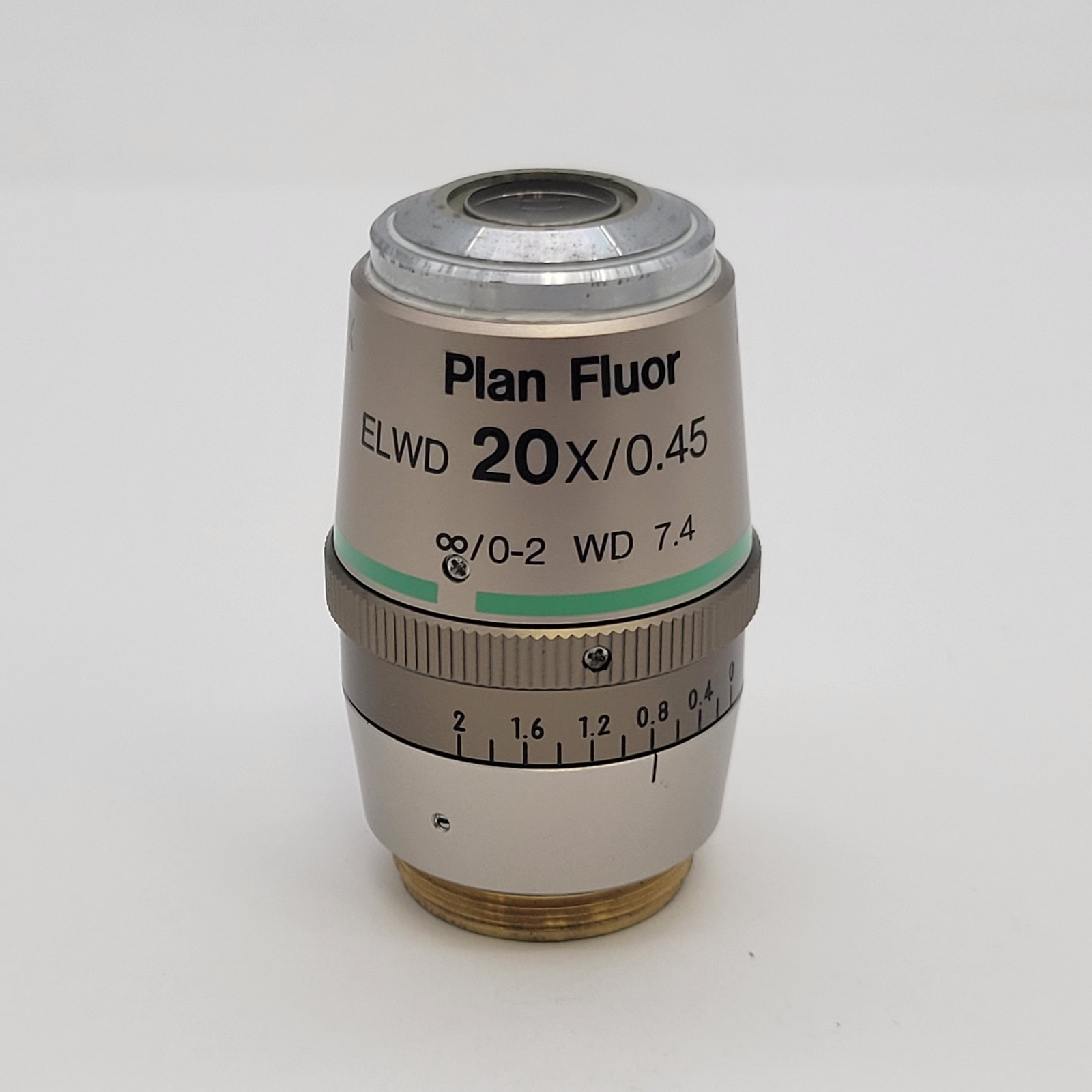 Nikon Microscope Objective Plan Fluor ELWD 20x with Correction Collar