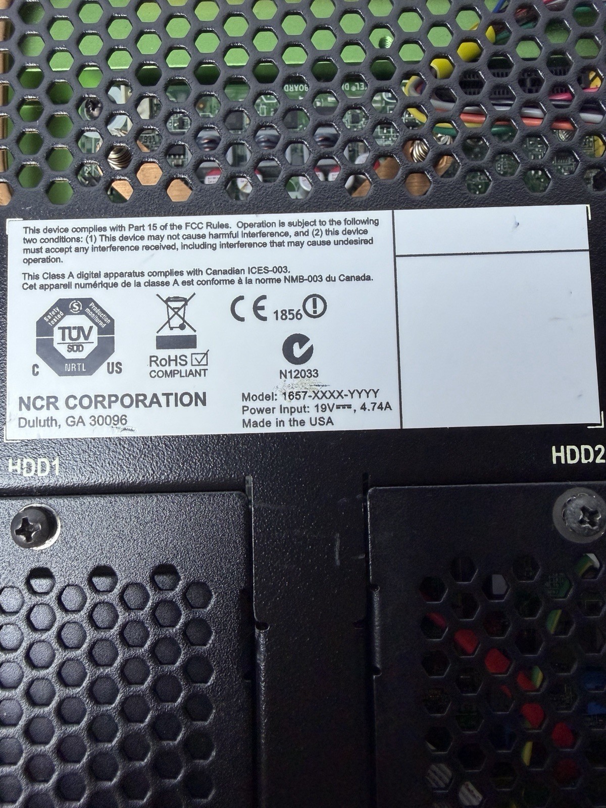 NCR N3000 Site Controller Multifunction Server (1657) Tested Turns On *NO CORDS*