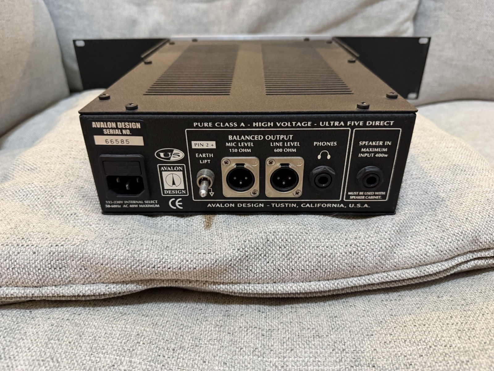 ✅ Avalon Ultra Direct 5 With Rack Mount ✅