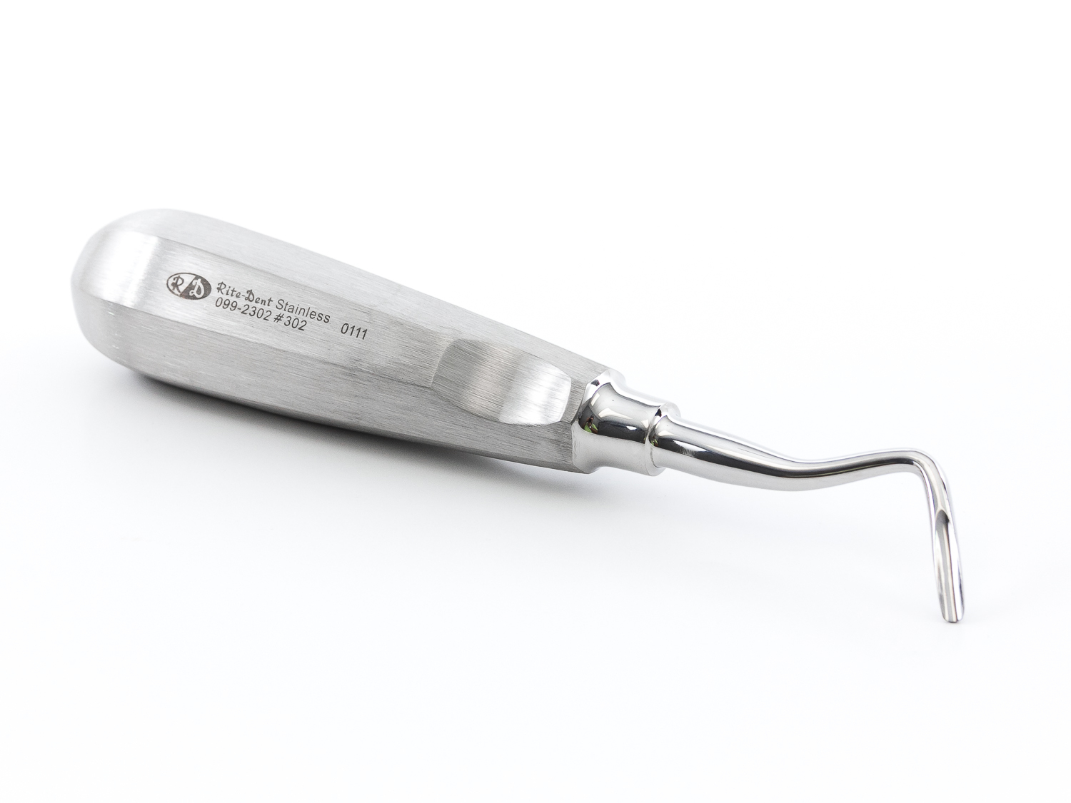DENTAL SURGICAL INSTRUMENT ROOT ELEVATOR #302 LEFT STAINLESS STEEL 099-2302