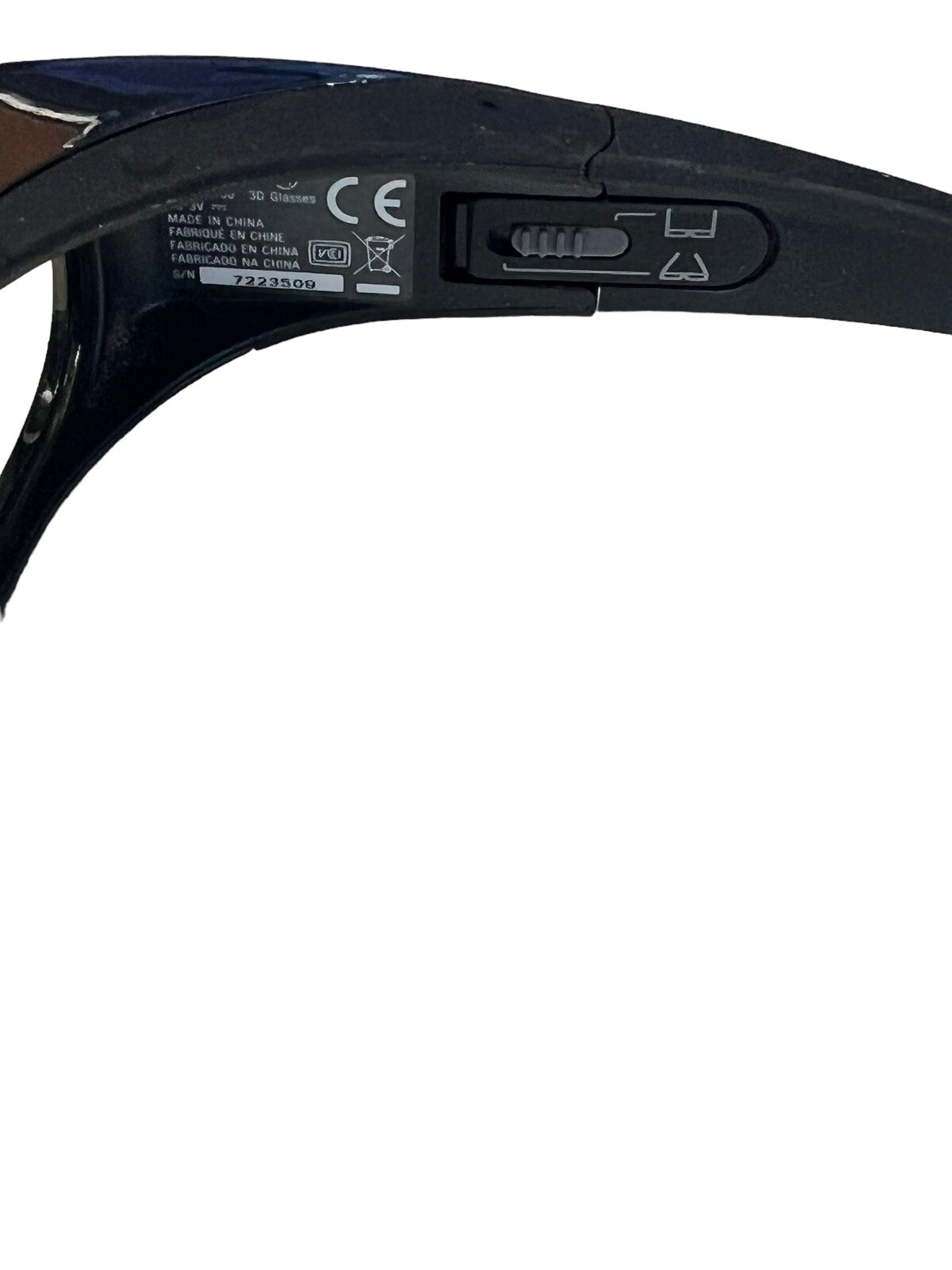 Sony TDG BR100 3D Glasses One Size Regular Bravia TV Electronics Accessory